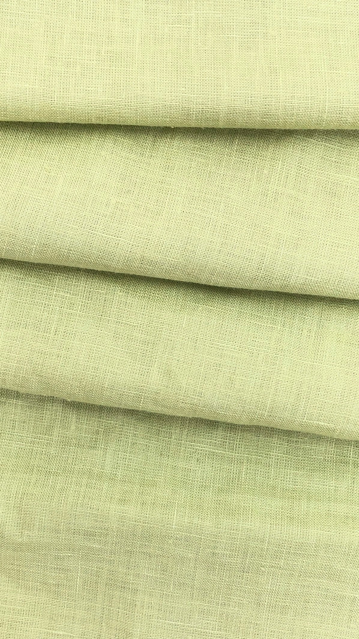 Spring Tones – Custom Pure Linen in Pistachio Green