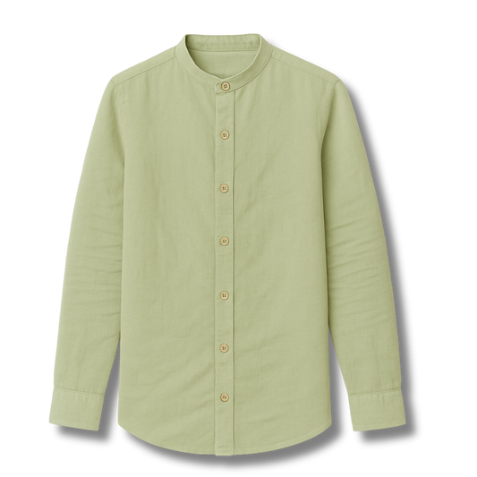 Spring Tones – Custom Pure Linen in Pistachio Green